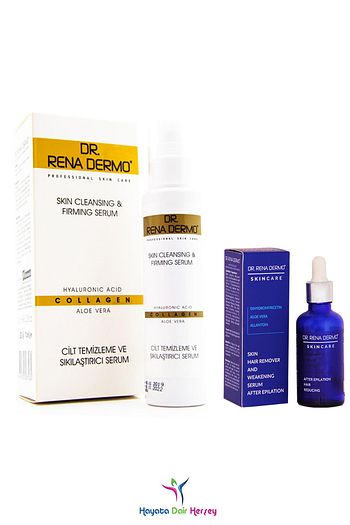 Dr Rena Dermo Dr Rena Dermo Cilt Temizleme Serumu 125 Ml Dr Rena Dermo Tuy Geciktirici Serum 50 Ml Trendyol