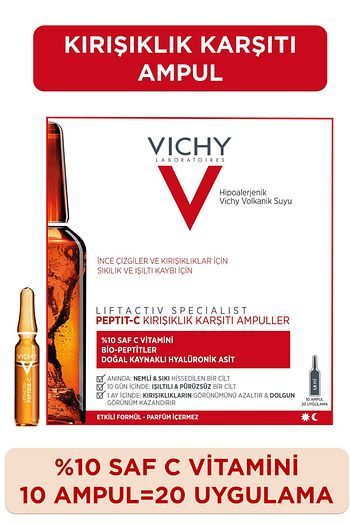 Vichy Liftactiv Peptit C Kirisiklik Karsiti Ampul 30162990 Trendyol
