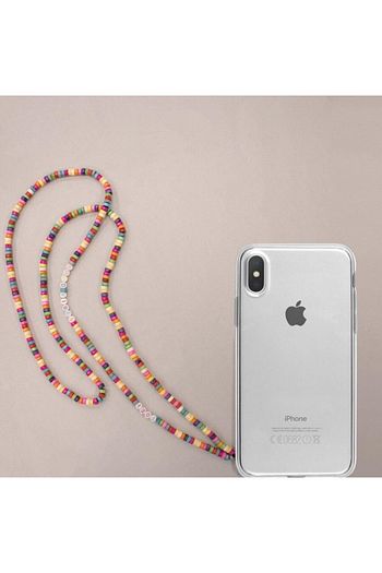 Zoei Iphone 11 Boncuk Askili Seffaf Good Vibes Ipli Kilif Trendyol
