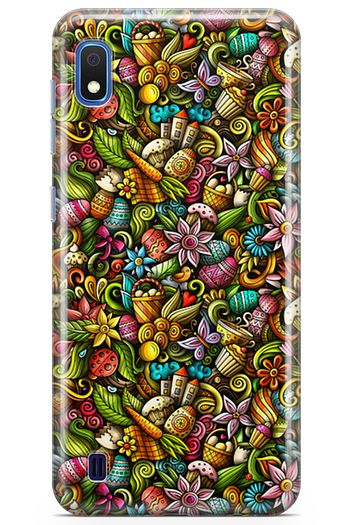 lopard samsung galaxy a10 kilif happy doodle arka kapak koruma desenli full koruyucu fiyati yorumlari trendyol