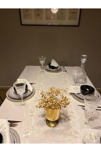Hatteks Home Collection 12 Kisilik Yemek Seti Masa Ortusu Fiyati Yorumlari Trendyol