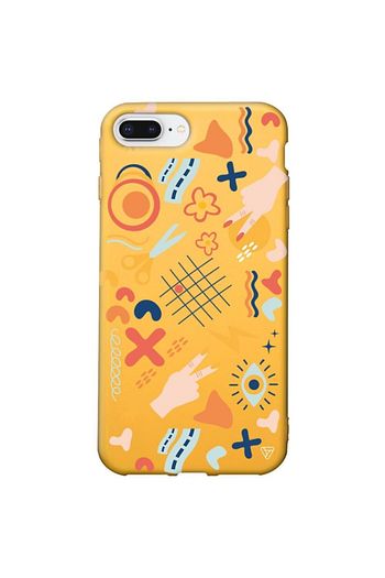 Iphone 6 Sari Renkli Silikon Limited Telefon Kilifi