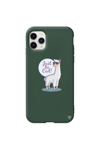 Trihed Iphone 11 Pro Max Yesil Renkli Silikon Cool Lama Telefon Kilifi Trendyol