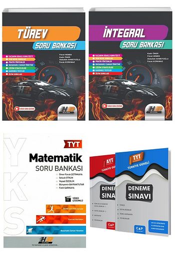 Hiz Ve Renk Yayinlari Hiz Renk Turev Integral Tyt Matematik Soru Bankasi Seti 2021 Trendyol