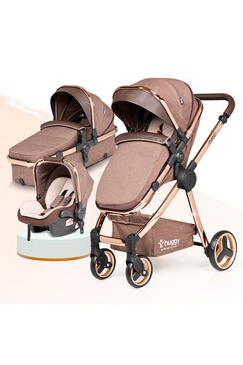 huggy mate 4 in 1 chrome luxury krom extra parlak travel bebek arabasi fiyati yorumlari trendyol
