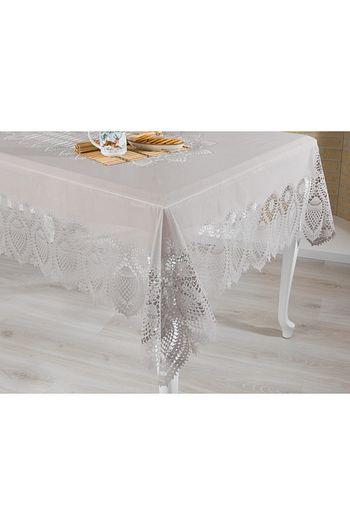 english home fiorina vinil dikdortgen masa ortusu 152x228 cm acik gri fiyati yorumlari trendyol