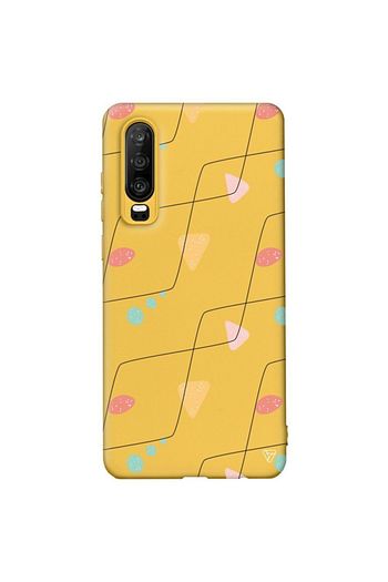 Trihed Huawei P30 Sari Renkli Silikon Black Line 4 Telefon Kilifi Fiyati Yorumlari Trendyol