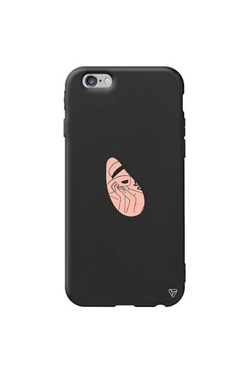 Trihed Iphone 6 Plus Siyah Renkli Silikon Smile Telefon Kilifi Trendyol