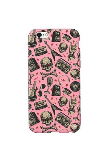 Trihed Iphone 6 Plus Pembe Renkli Silikon Rock Telefon Kilifi Trendyol