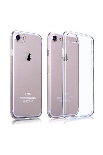 apple iphone 8 seffaf silikon kilif