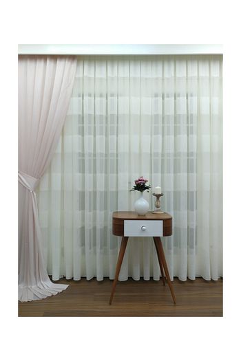 Esse Home Tul Perde Enine Cizgili 220x200 Cm Trendyol