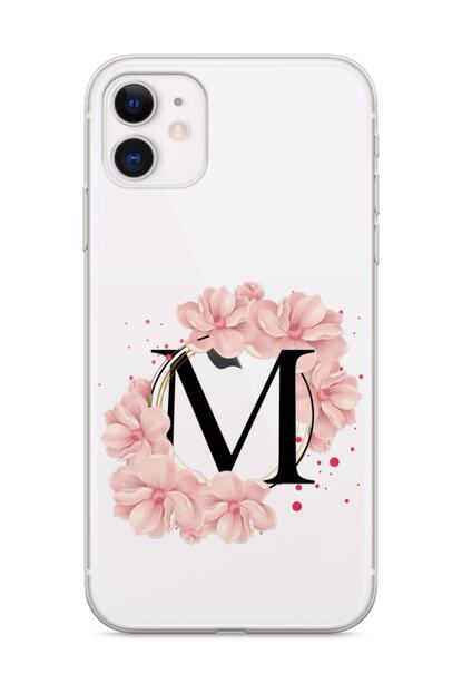 Wowicase Apple Iphone 11 Telefon Kilifi Pembe Cicekli Harf Tasarimli M Harfi Fiyati Yorumlari Trendyol