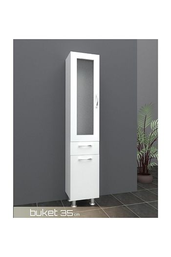 Evros Mobilya Evros Buket 35 Cm Banyo Boy Dolabi Trendyol