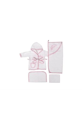 Pierre Cardin Bebek Bornoz Seti Pembe Yildizli Trendyol