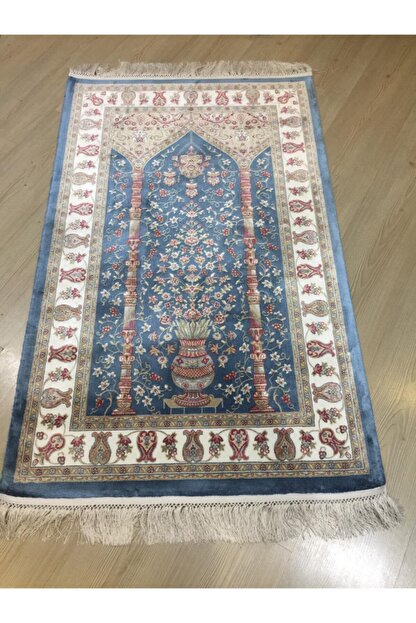 Yamalihome Heryerehali Yamali Home Hali Perla 2401 Gri Kadife Ince Hali 80x150 Cm