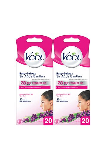 Veet Yuz Bolgesi 20 Li Sir Agda Bantlari 2 Li Avantaj Paketi Trendyol