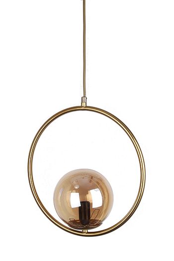 fivorno aydinlatma bubble lamp bal renk kaplamali yuvarlak bal camli avize fiyati yorumlari trendyol
