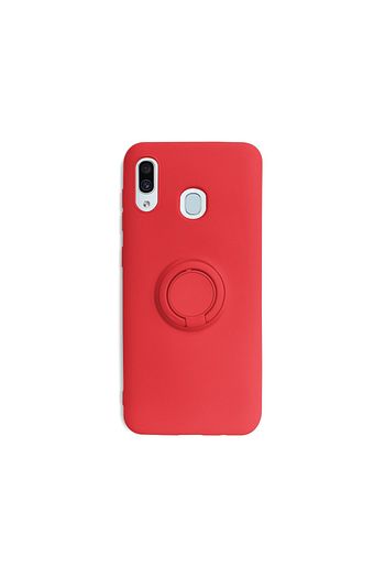 Casemarkt Samsung A10s Yuzuklu Standli Kirmizi Silikon Telefon Kilifi Trendyol