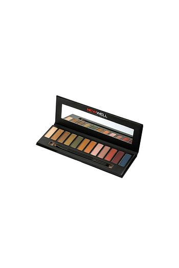 New Well Newwell Eyeshadow Palette 42 Brown Tones 12 Colours Far Paleti Kahve Tonlar 12 Renk Trendyol