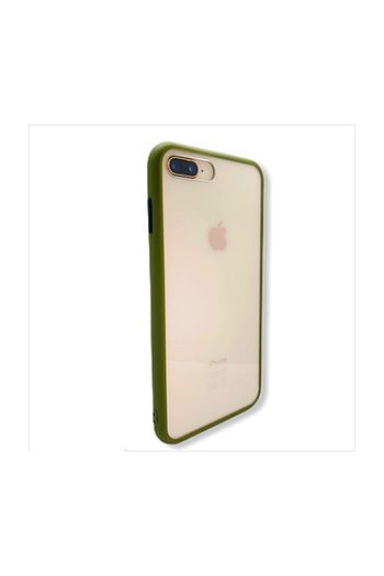 apple iphone 7 plus 8 plus kilif fri canli darbe emici silikon yesil