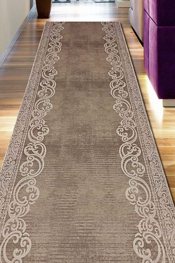 Inci Hali Median Kahve 80x160 Cm Yuksek Kalite Kaymaz Taban Hali Trendyol