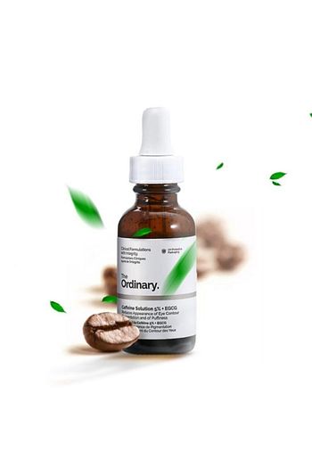 the ordinary goz alti morluklari ve siskinlikler icin caffeine