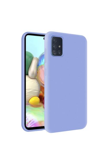 Kzy Iletisim Samsung M31s Kapak Ici Kadife Soft Logosuz Lansman Silikon Kilif Lila Trendyol