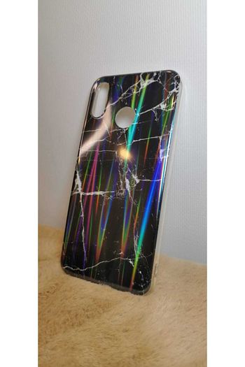huawei p20 lite hologram detayli plastik kilif