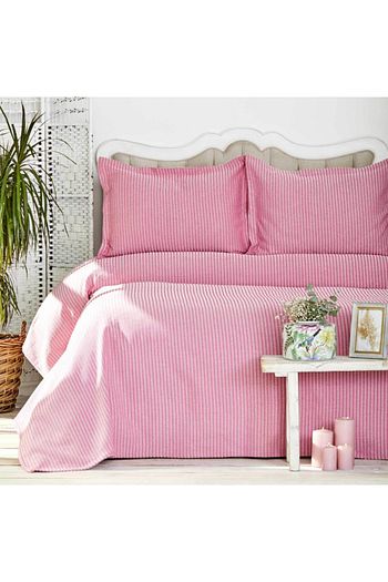 karaca home cally fusya cift kisilik yatak ortusu fiyati yorumlari trendyol