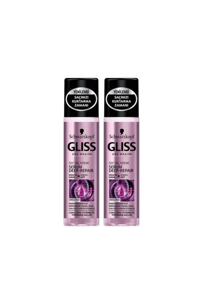 gliss serum deep repair sivi sac kremi 200 ml 2 li fiyati yorumlari trendyol