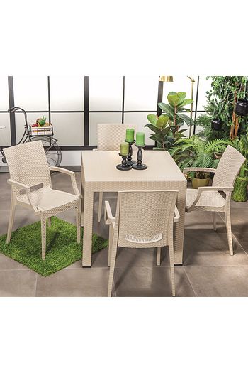 Sandalie Cappucino Rattan Masa Takimi Fiyati Yorumlari Trendyol