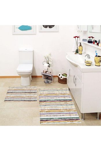 Blcmoda 2 Li Banyo Klozet Takimi Paspas Canli Renkler 1217 Trendyol