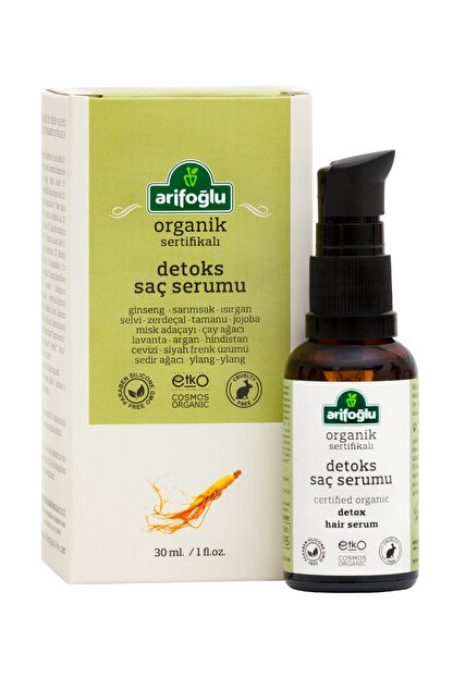 Arifoglu Organik Detoks Sac Serumu 30 Ml Trendyol
