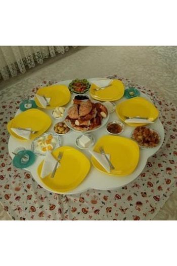 papatya home papatya beyaz sofra 100 cm