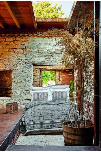 karaca home shawnee siyah pamuk cift kisilik nish set fiyati yorumlari trendyol