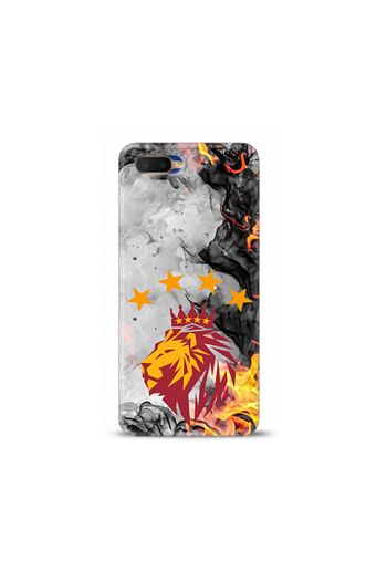 Oppo Rx17 Neo Sari Kirmizi Baskili Taraftar Kilif Trendyol