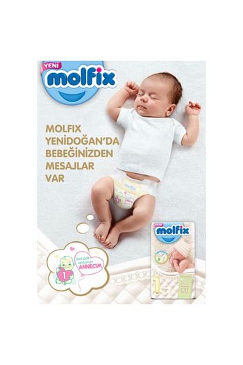 molfix bebek bezi 1 beden yenidogan super firsat paketi 120 adet islak mendil hediyeli fiyati yorumlari trendyol