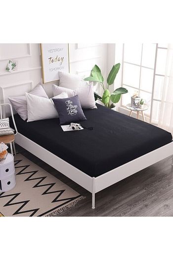Komfort Home Unisex Siyah King Size Penye Lastikli Carsaf 180x200 Cm Fiyati Yorumlari Trendyol