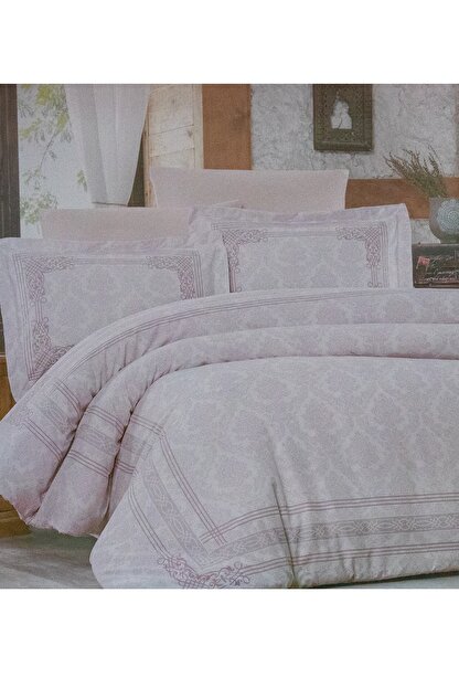 Brillant Pamuk Saten Cift Kisilik Nevresim Takimi Elexus Pudra 801 Fiyati Yorumlari Trendyol