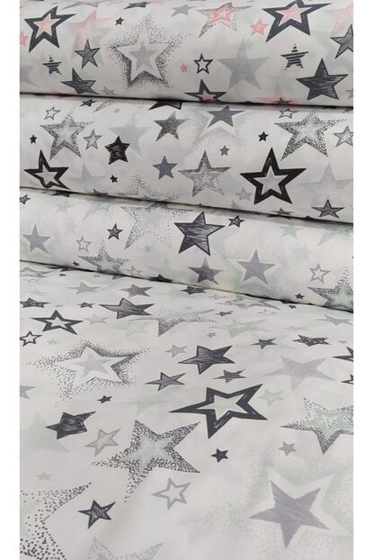 Zambaktekstil Genc Odasi Yildizli Tek Kisilik Nevresim Takimi Fiyati Yorumlari Trendyol