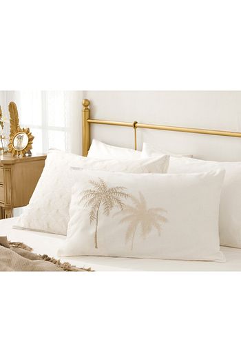english home glitter palm pamuklu 2 li