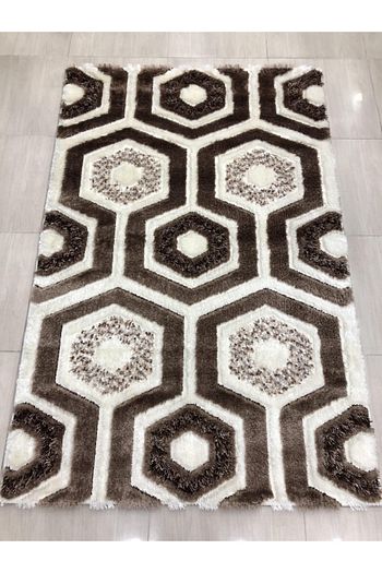 saray hali fulya 2060 a 150x230 kahve beyaz 4 m2 hali fiyati yorumlari trendyol