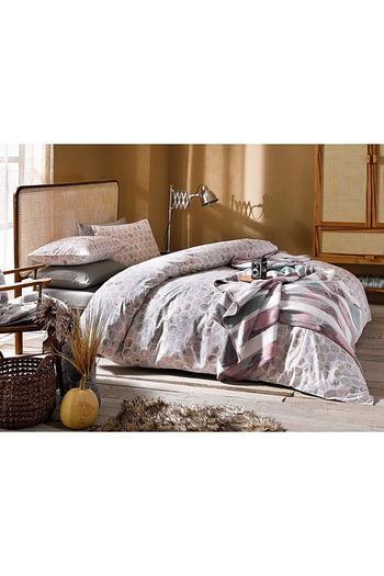 English Home Bej Yesil Comb Nevresim Set 200x220 Cm Trendyol