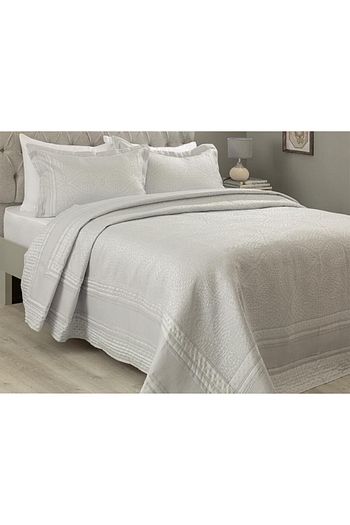 English Home Silver Glory Jakarli Cift Kisilik Yatak Ortusu Takimi 250x260 Cm Trendyol