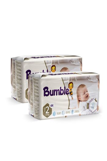 bumble 2 numara mini bebek bezi ikiz paket 44 2 adet fiyati yorumlari trendyol