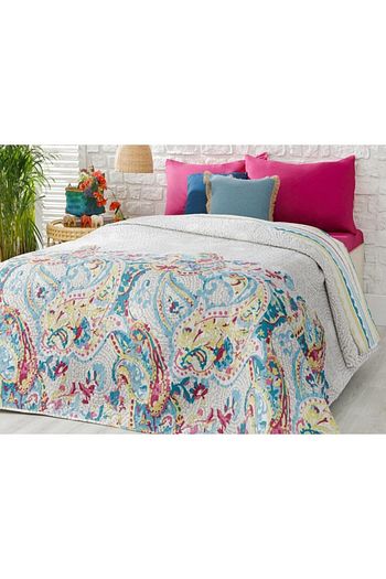 English Home Madden Tek Kisilik Cok Amacli Yatak Ortusu 160x220 Cm Gri Trendyol