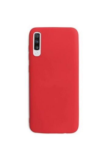 samsung galaxy a70 a70s uyumlu vakumlu kirmizi lansman kapak