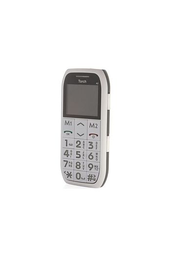 torch beyaz a2 buyuk tuslu telefon