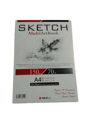defteri a4 boyutunda sketchbook