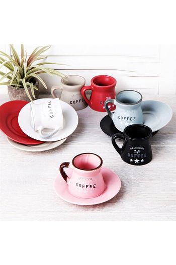 Perotti 6 Li Mat Renkli Kahve Fincan Takimi 10272 Trendyol